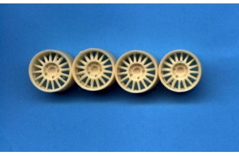 Wheels – Audi Quattro Rally / 4 pcs - tarmac ( 16 spoke ) 